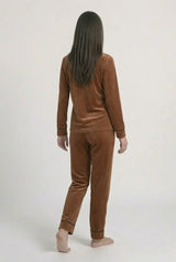 Ensemble Pyjama Femme Fashion Manches Longues & Pantalon Hiver - All Nighter